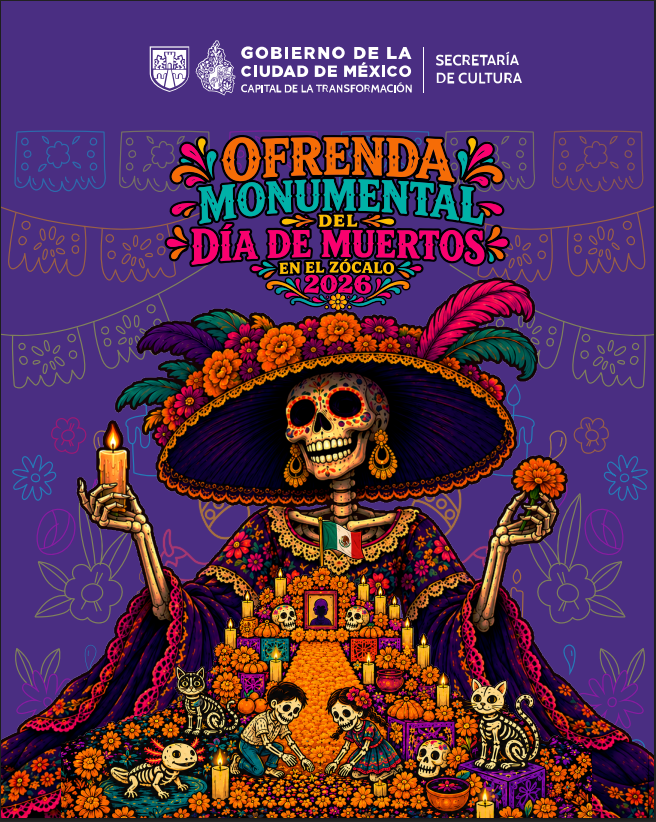Ofrenda Monumental en el Zócalo