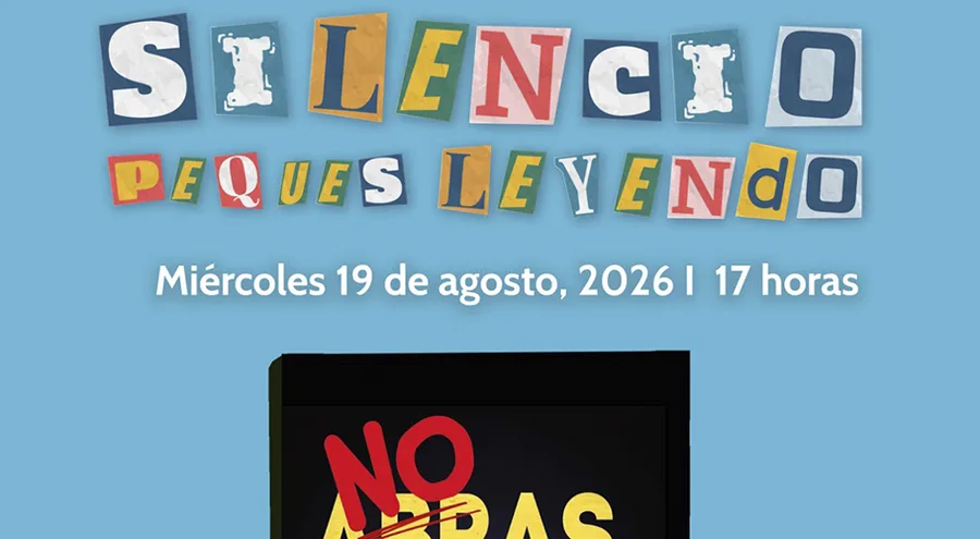 Silencio, peques leyendo: No abras este libro en FARO ARAGÓN