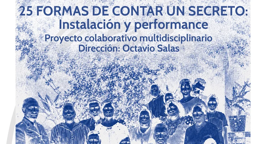 Performance 25 formas de contar un secreto en FARO ARAGÓN