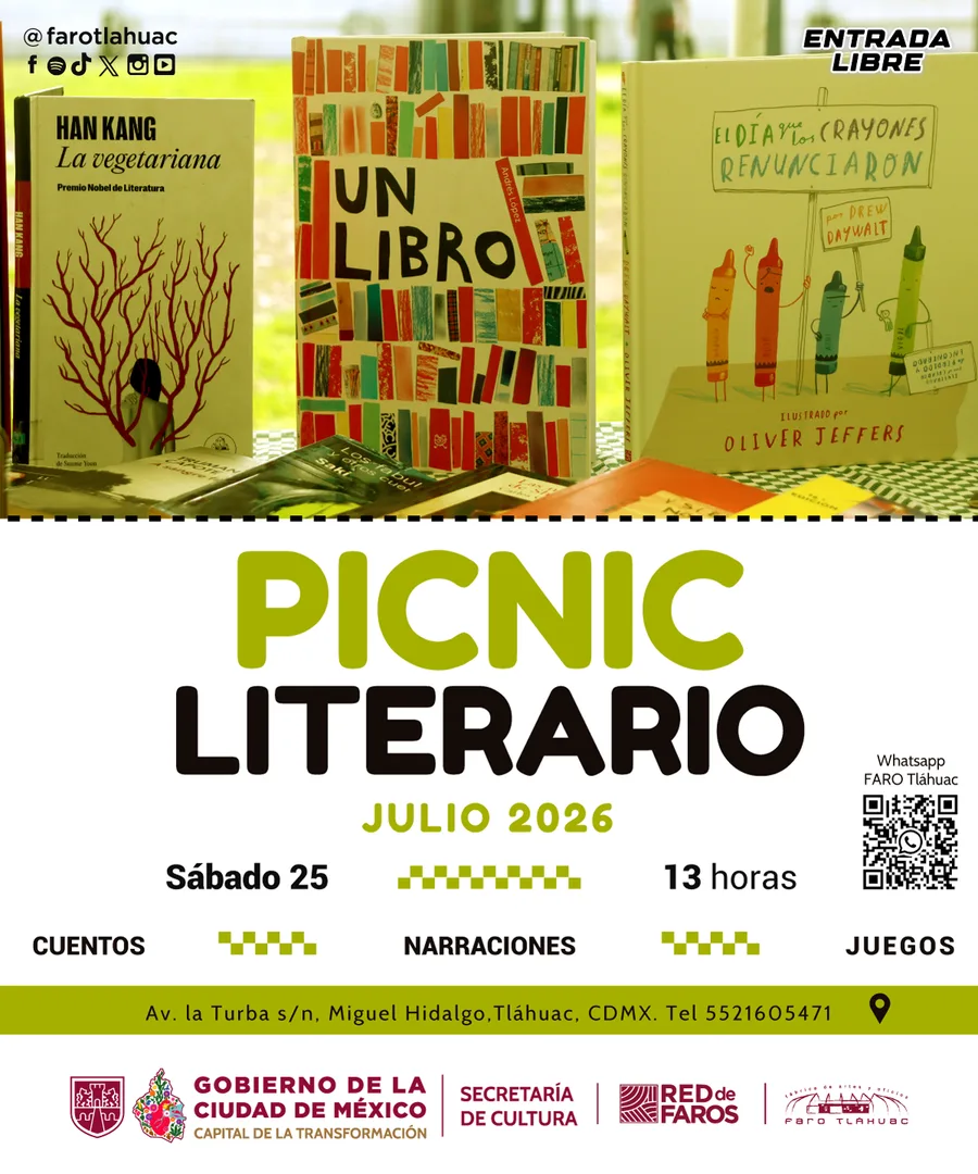 FARO Tláhuac. Libro Club al aire libro