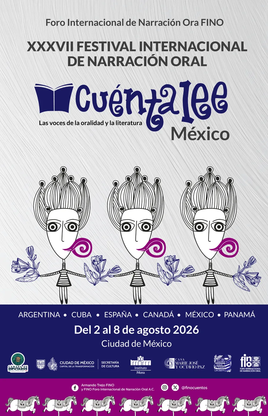 XXXV Festival Internacional de Narración Oral CUÉNTALEE México.