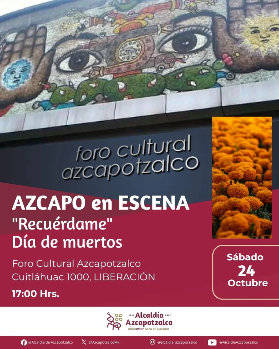 "Recuérdame" Día de muertos - AZCAPO en ESCENA